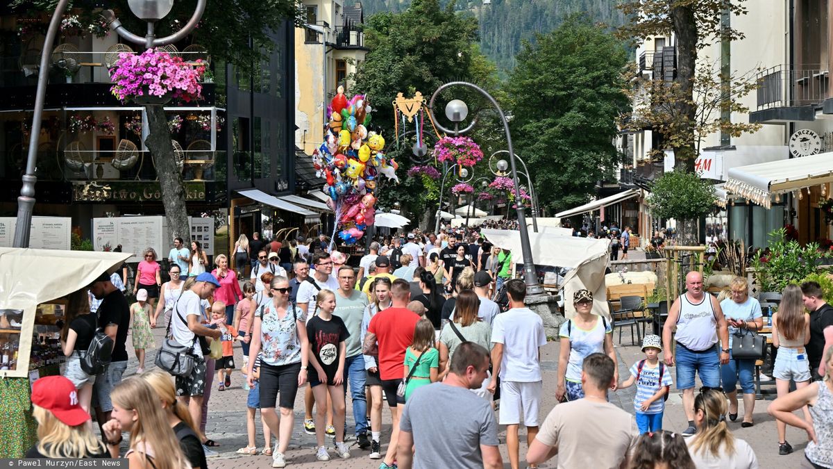 W długi weekend Zakopane gościło prawdziwe tłumy turystów