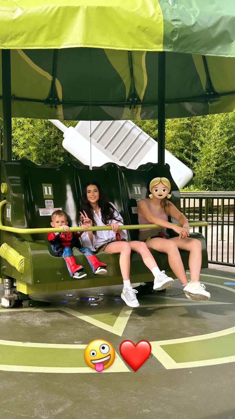 Rodzinny dzień Roksany Węgiel i Kevina Mgleja w Disneylandzie