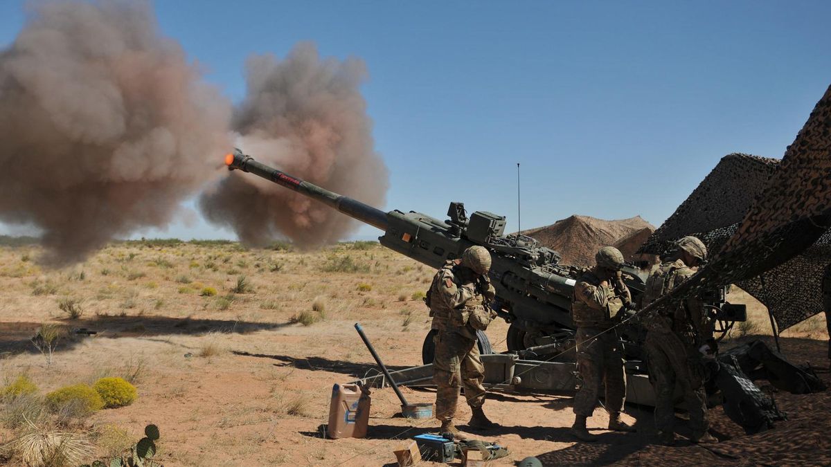 Haubice M777, które USA dostarczają Ukrainie