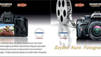 Kupisz lustrznkę Olympus dostaniesz kurs DVD 1