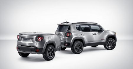 Jeep Renegade Hard Steel - z przyczepą w teren