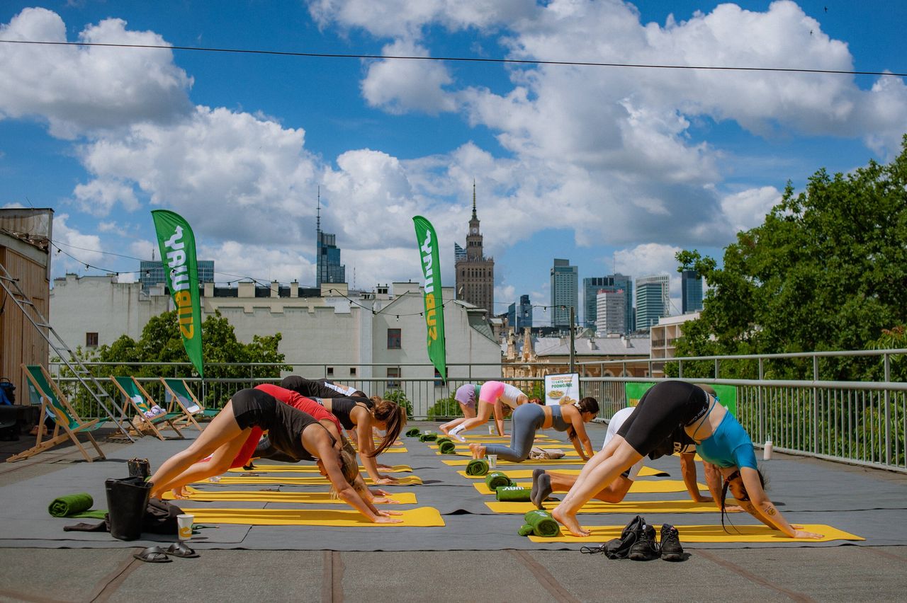 Joga z Subway 