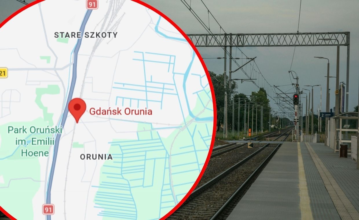 Śmiertelny wypadek na torach w Gdańsku