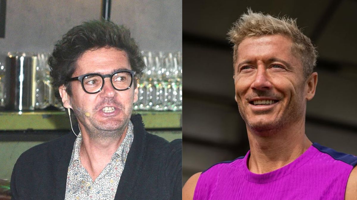 Kuba Wojewódzki i Robert Lewandowski