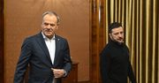 Zełenski spotkał się z Tuskiem w Brukseli. W tle napięcia