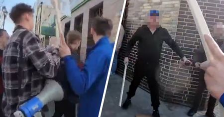 Przepychanki na wiecu Mentzena. Nagrania krążą w sieci