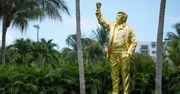 Złota statua Trumpa odsłonięta. "To nie bałwochwalstwo"