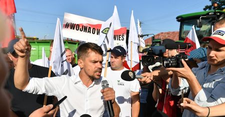 Protest rolników. Kołodziejczak dla money.pl: W sobotę blokada Helu