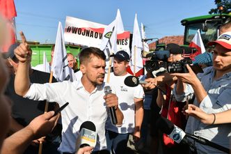 Protest rolników. Kołodziejczak dla money.pl: W sobotę blokada Helu