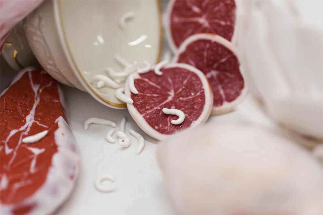 Roni Landa sfotografowała interesującą martwą naturę, zrobioną z... mięsa?! 4