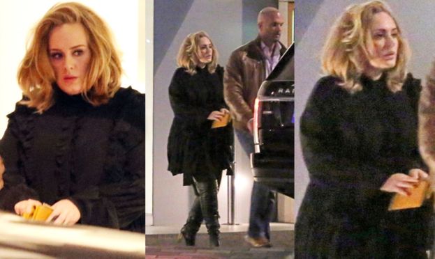 Adele w restauracji w Londynie (ZDJĘCIA)