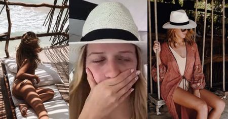 Jessica Mercedes "zaprojektowała" kostiumy kąpielowe! "Zainspirowała mnie DŻUNGLA. Mam DUŻY BIUST I BOCZKI, wiem co i jak trzeba zakryć!"