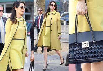 Amal Clooney w ciążowych stylizacjach za... 950 TYSIĘCY ZŁOTYCH (ZDJĘCIA)