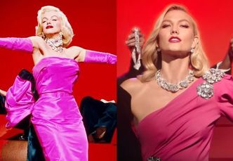 Karlie Kloss jako Marilyn Monroe w reklamie biżuterii