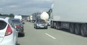 Korek na autostradzie. Spójrzcie, co zrobił kierowca