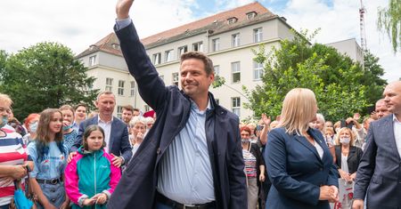 Wybory prezydenckie 2020. Rafał Trzaskowski w Lesznie. Relacja na żywo