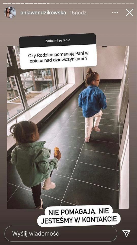 Anna Wendzikowska nie utrzymuje kontaktu z rodzicami 