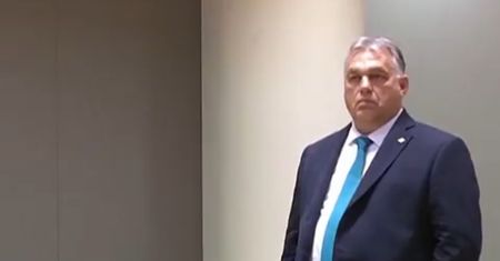 Zobacz, jak traktują Orbana w Brukseli. Nagranie niesie się w sieci