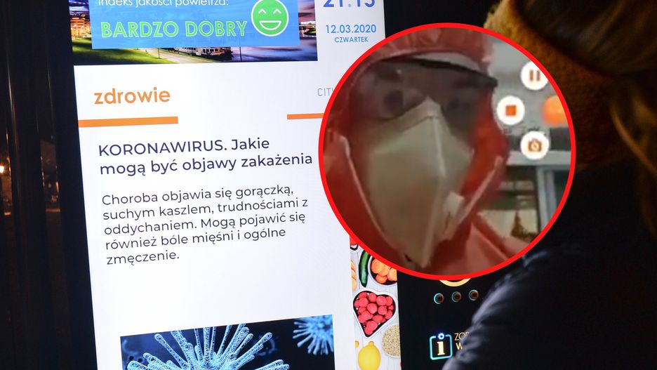 Doktorant z Poznania na oddziale zakaźnym. Miał objawy koronawirusa