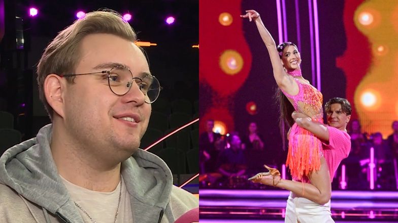 Kevin Mglej ocenia taneczne popisy Roksany Węgiel