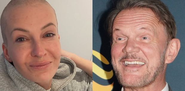 Cezary Pazura rozpływa się nad OGOLONĄ NA ŁYSO Edytą: "Coraz piękniejsza" (FOTO)