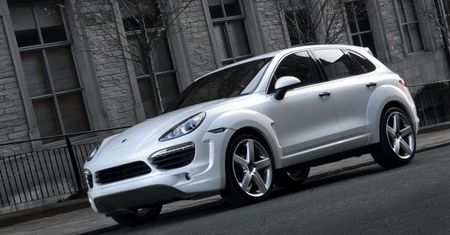 Poszerzony SUV - Porsche Cayenne Diesel Supersport Wide Track od Kahn Design