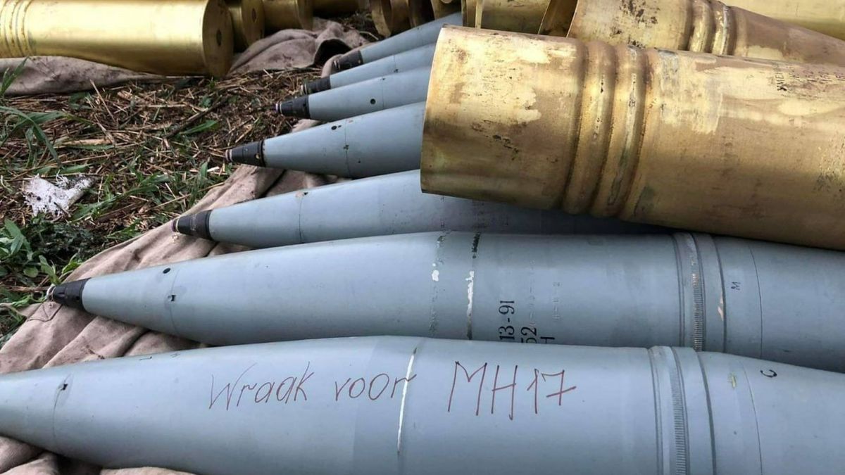 Na jednym z pocisków znajdowała się wymowna wiadomość dla Rosjan 