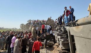 Katastrofa w Egipcie. Zderzyły się pociągi, nie żyje ponad 30 osób