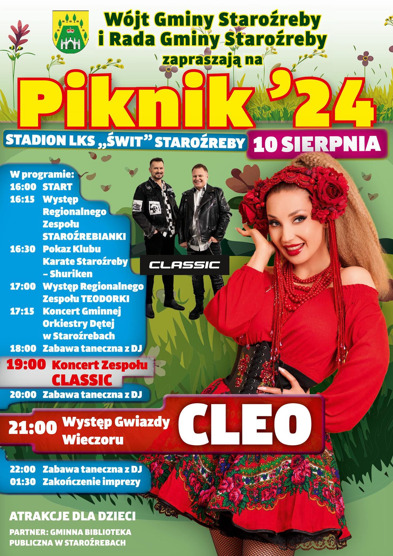 Cleo wystąpi w Staroźrebach!