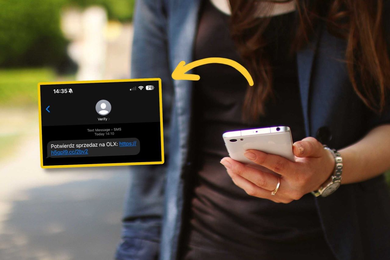 Wiadomość SMS od "Verify". Zgłoszenie czytelniczki