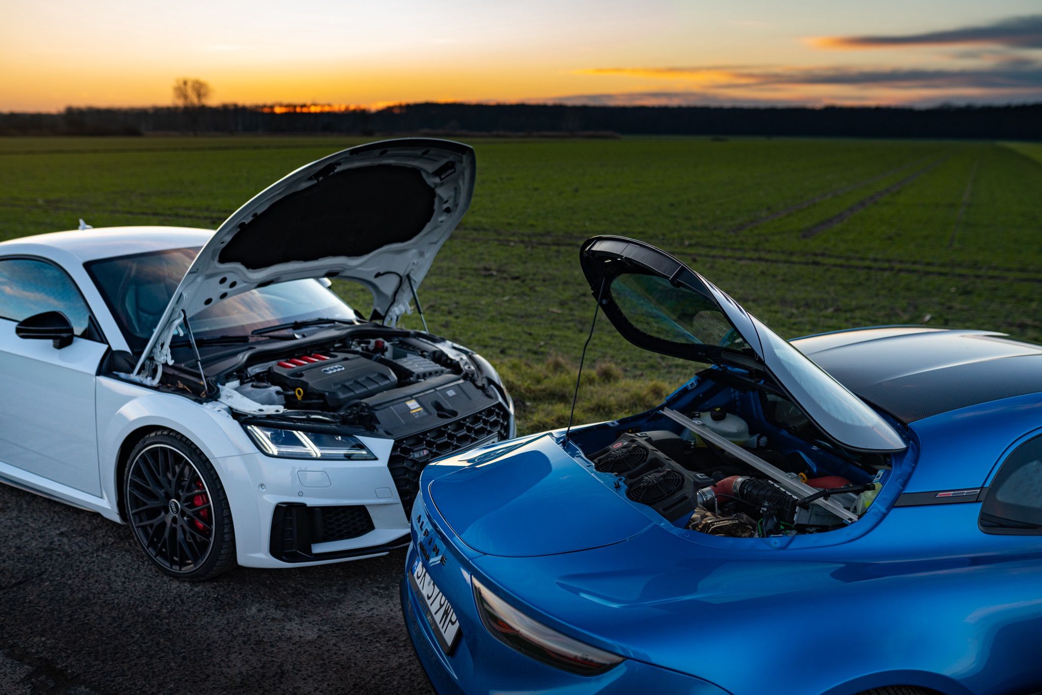 Alpine A110S vs. Audi TTS