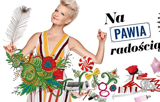 Małgorzata Kożuchowska w wiosennej kampanii krakowskiej galerii handlowej Bonarka