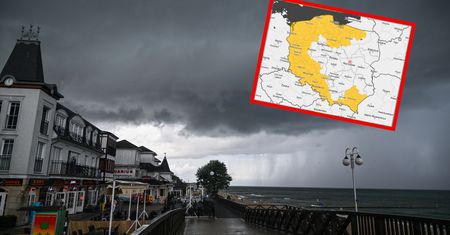 Silny wiatr, ulewy, burze. Alerty w wielu częściach kraju