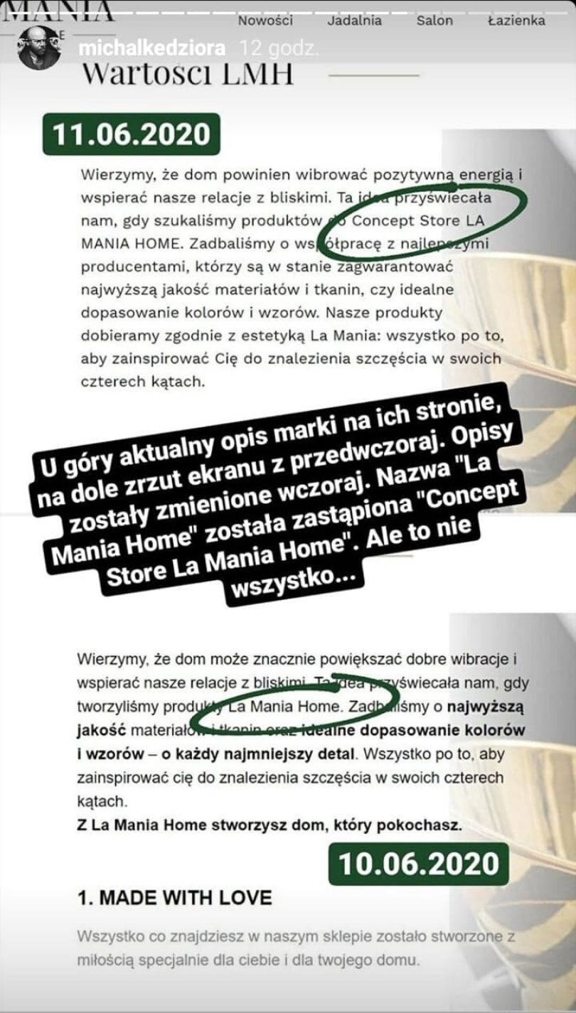 Michał Kędziora znów uderza w La Mania Home