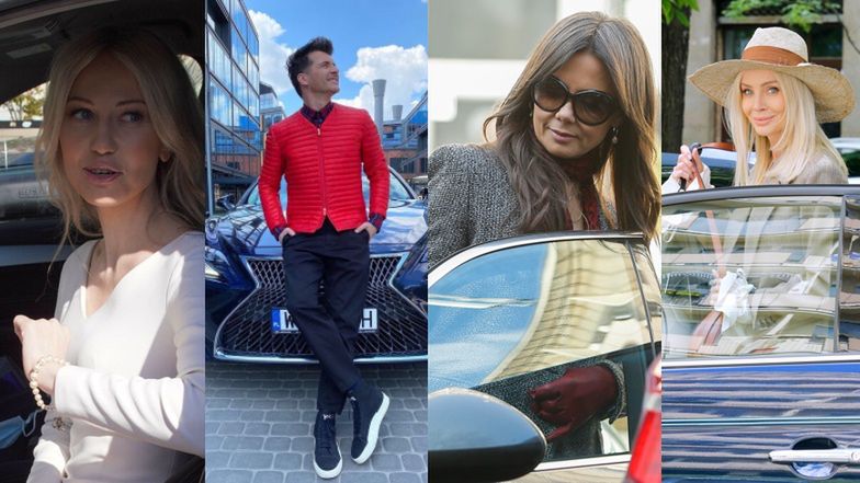 Samochody znanych dziennikarzy i prezenterów