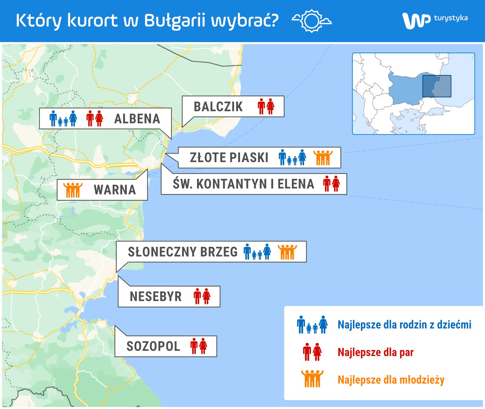 W Bułgarii każdy znajdzie kurort dla siebie