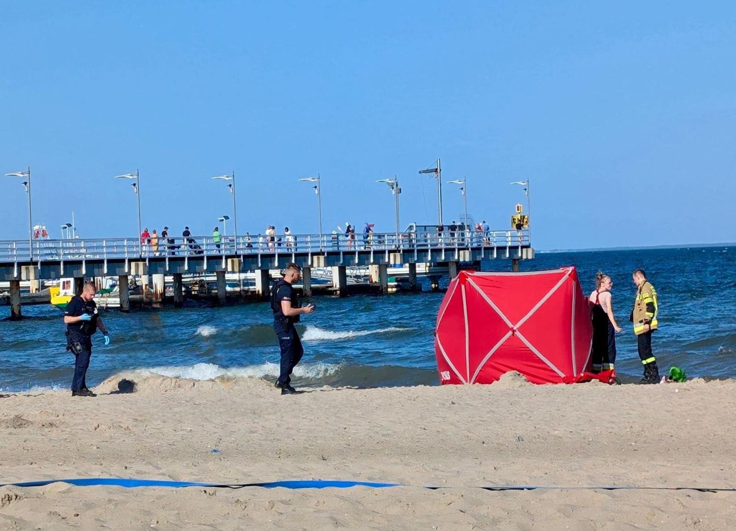 Zwłoki na plaży. Tragedia nad Bałtykiem