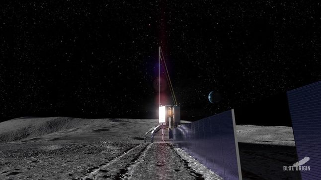 Wizja paneli fotowoltaicznych na Księżycu
