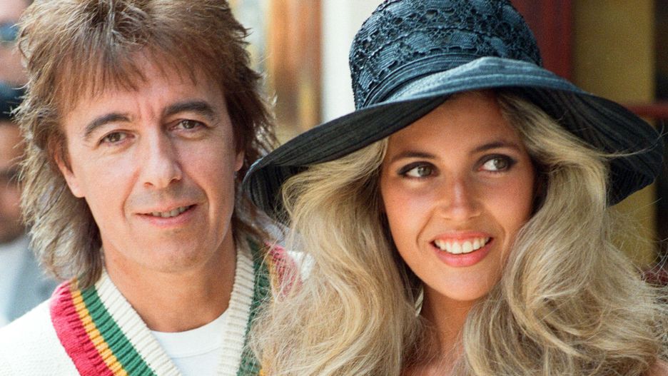 Bill Wyman i Mandy Smith w 1989 r.