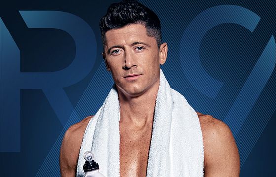 Robert Lewandowski z własną marką napoju RL9 Pro, producentem Oshee