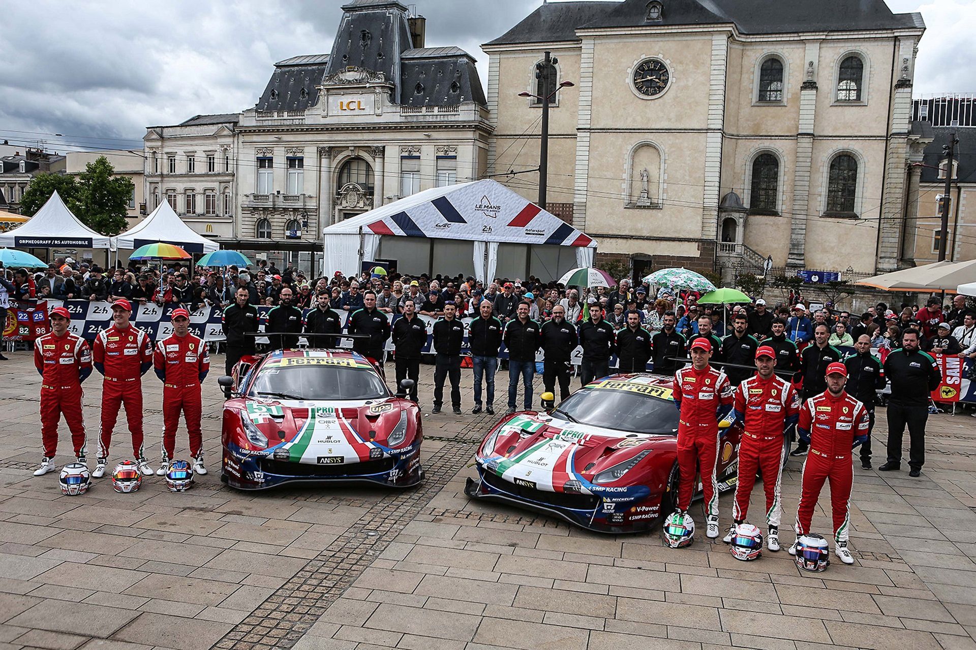 Ferrari 488 GTE gotowe do tegorocznego startu (fot. Ferrari)