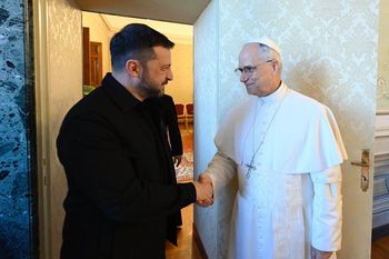 Prezydent Zełenski spotkał się z papieżem. Zdradził, o czym rozmawiali