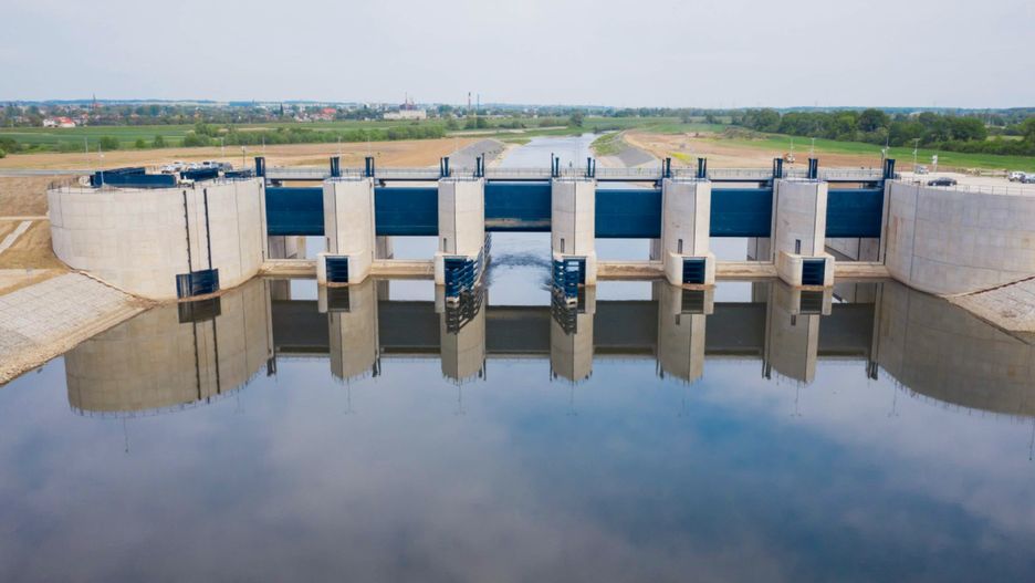 Dolny Śląsk. Racibórz uratował Wrocław, Oławę i Opole. Zbiornik powodziowy się sprawdził w ostatnich intensywnych opadach deszczu (Wody Polskie)
