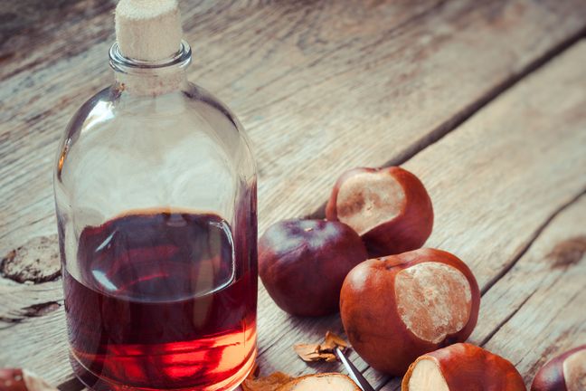 Wyciąg z owoców kasztanowca to jeden z najlepszych naturalnych środków na żylaki
