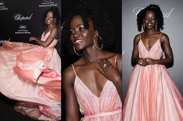 Lupita zamiata suknią w Cannes