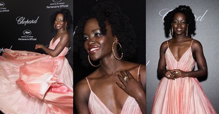 Lupita zamiata suknią w Cannes