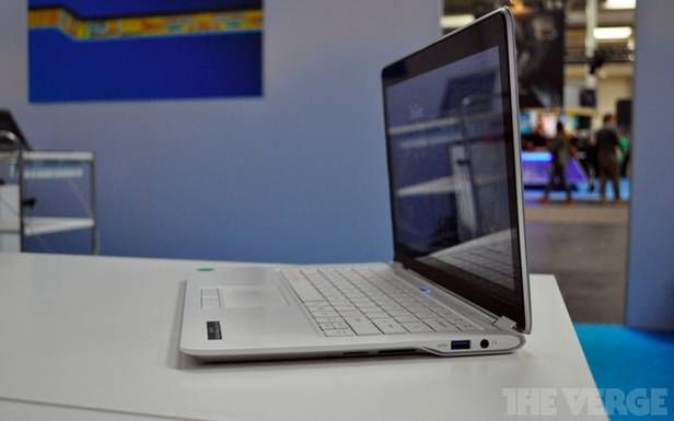 Nowy ultrabook Intela z dotykowym ekranem (Fot. TheVerge.com)