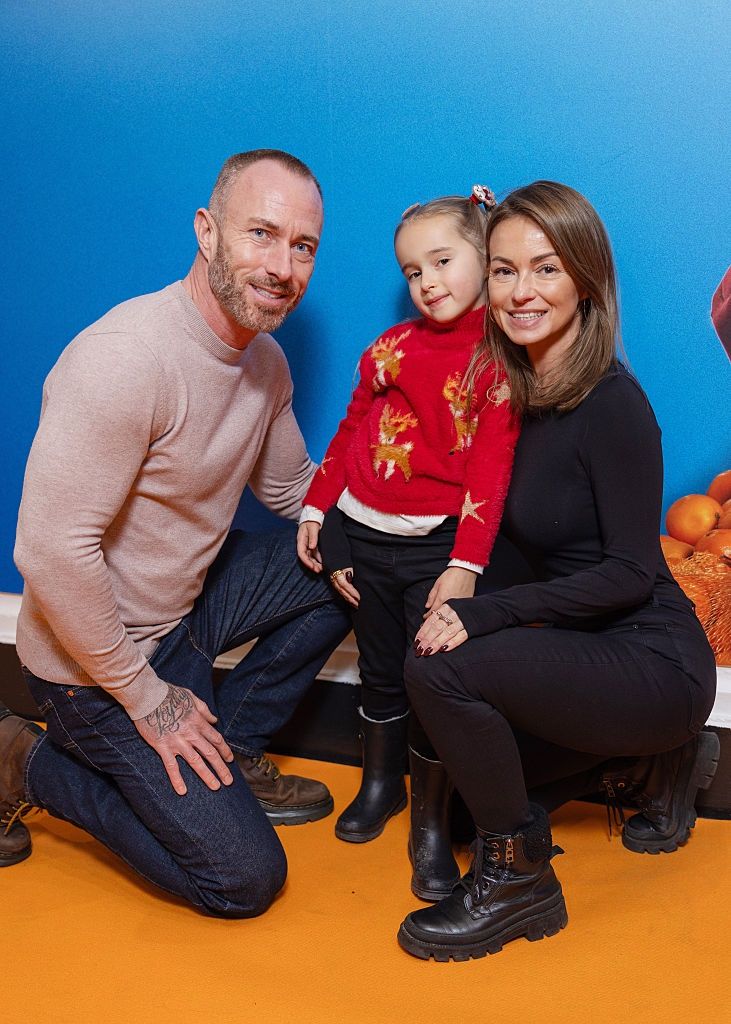 James Jordan i Ola Jordan z córką Ellą