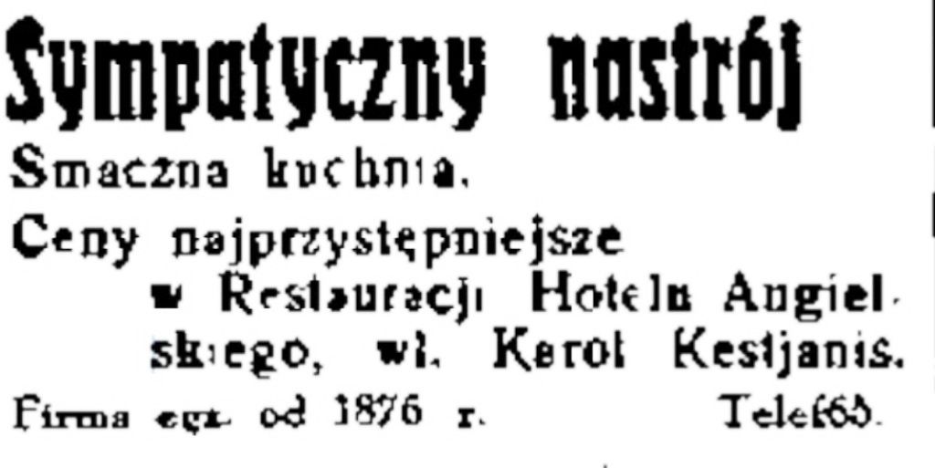 Pionier płockiej gastronomii 
