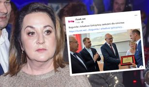 Musiała jej zrzednąć mina. Rodzice Eweliny nagrodzeni przez ministra